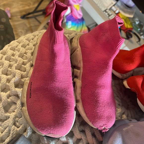 3 pairs girls Balenciagas size 31-32. Fair condition. - Picture 2 of 7